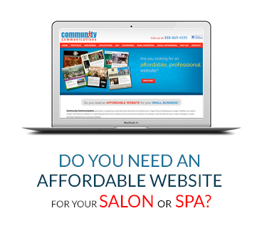 Do You Need An Affordable Website For Your Salon or Spa?
